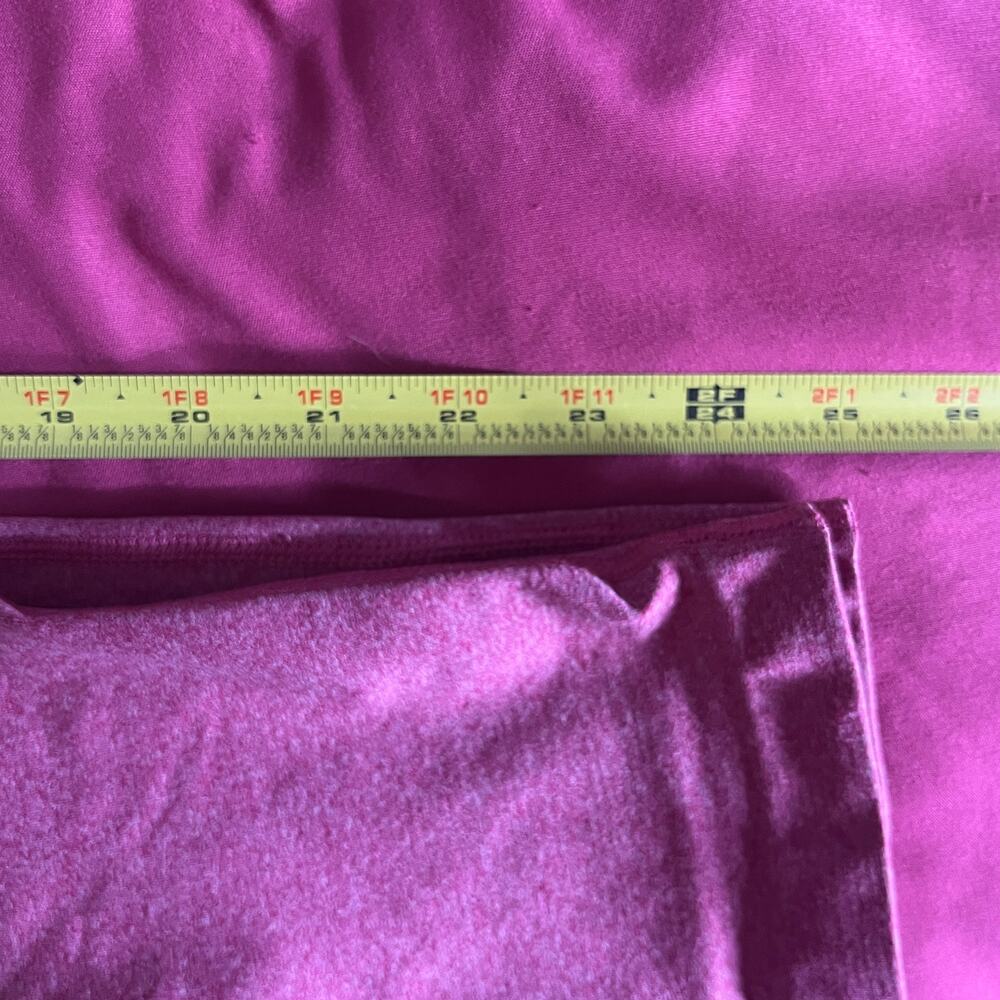 NVTGN Women's Maroon Pink Curve Seamless High Waisted Leggings Size Medium - Picture 7 of 7